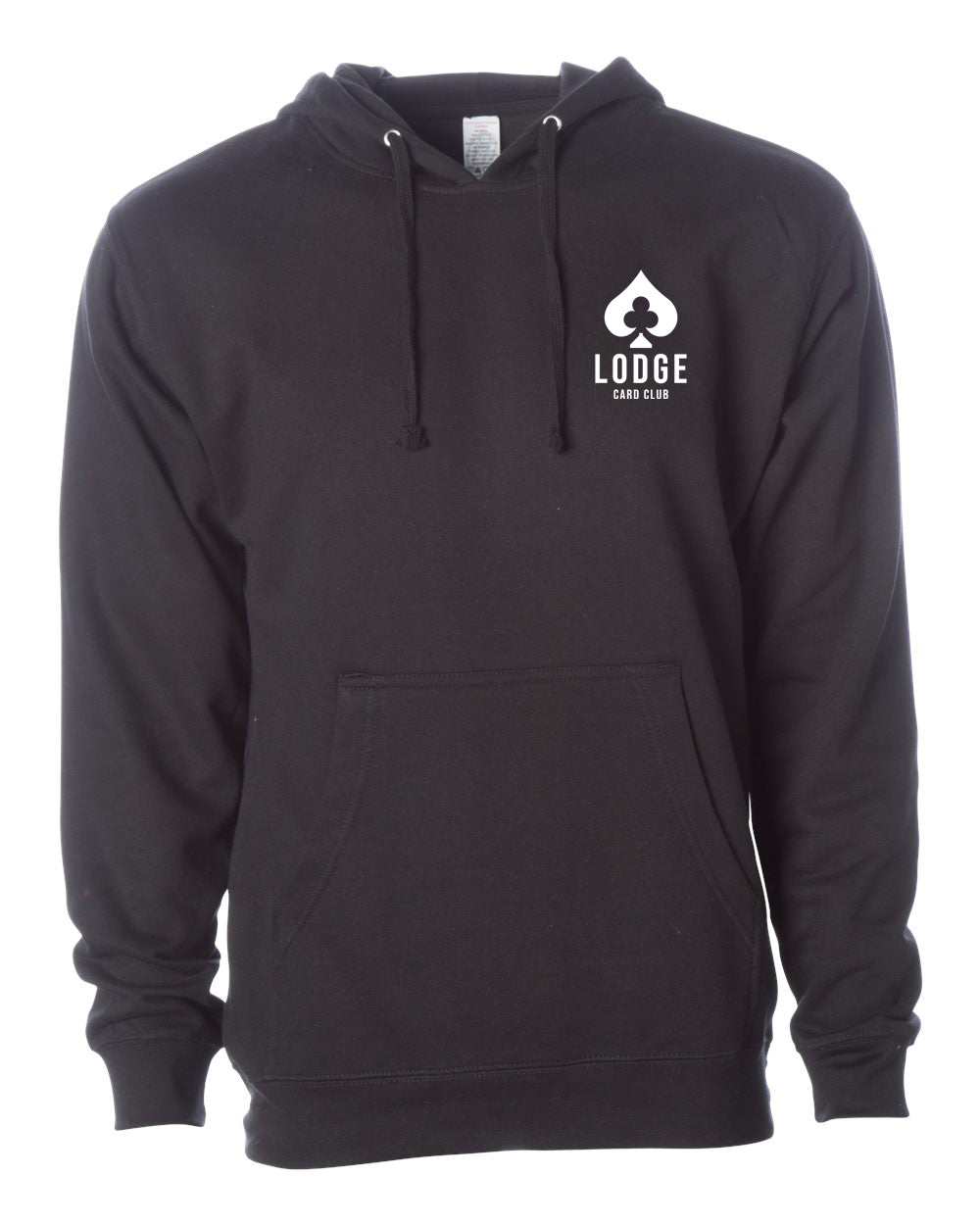 LCC Classic Hoodie - Black w/ Stacked Logo