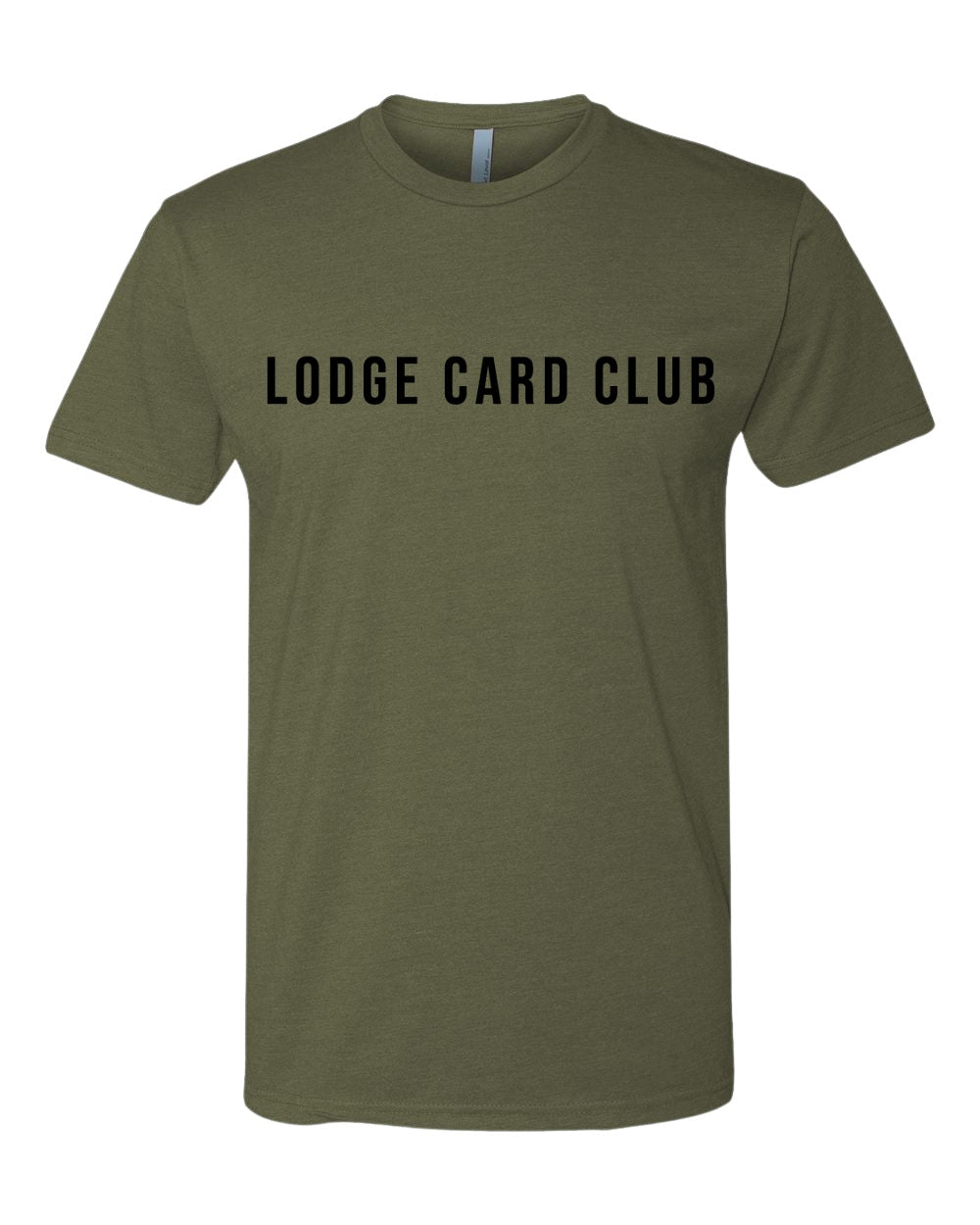 LCC Text Shirt - Military Green