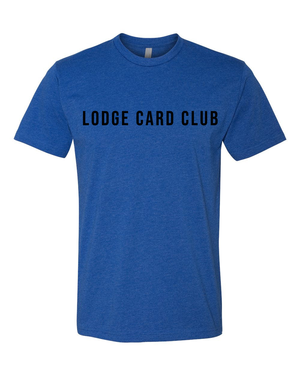 LCC Text Shirt - Royal Blue